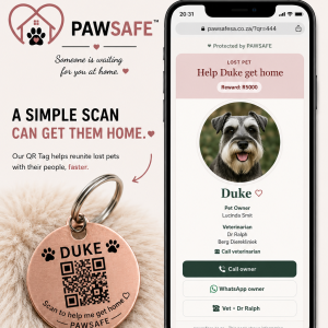 PawSafe QR Pet Tag